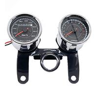 aqxreight 2 dans le Compteur de Rétroéclairage à LED de Moto et le Tachymètre Les Couleurs de la Jauge de Vitesse Due aux Paramètres Peuvent Comprendre Les réglages. Veuillez y Avoir une Mesure à la