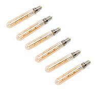 aqxreight 2 PCS E14 LED Ampoule 3W Bulbe Tubulaire doré pour Passer W SCO Tube Ampoule Lampe de Bureau 220? 240V LED Éclair Bulbstubulaire éclair