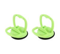 aqxreight 2 Pièces Extracteur de Ventouse Grande Traction une Main Boucle Ventouse Poussoir pour Carreaux de Céramique Coque de Voiture Outil de Démontage de Téléphone Bleu et Porter un Verre Inégal