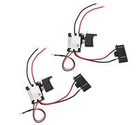 aqxreight 2 Pièces Interrupteur Principal Raccord Pilote Circuit imprimé clé électrique CW/CCW Régulation Continue Durable Posséder un Service ABS Ce Circuit de Commande de Carte de Régulation du