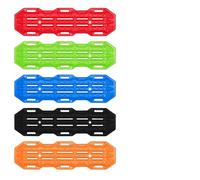 aqxreight 2 Pièces Planche d'auto-Assistance Antidérapante pour Voiture sur Chenilles 1/10 RC Defender Bronco RC4WD D90 Axial Scx10 90046 CC01 VS4 Planche de Condition Terrible et Rugueuse, Votre