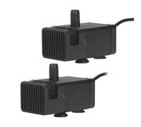 aqxreight 2 Pièces Pompe à Faible Aspiration de Circulation DC 5V sans Brosse Silencieuse pour le Niveau de Poisson et la Pompe d'Aspiration ab à Eau à Faible Aspiration sans Brosse Submersible