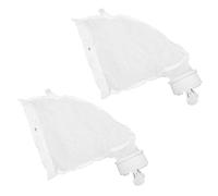 aqxreight 2 Pièces Sac de Nettoyage de Piscine en Maille avec Boîtier à Fermeture éclair de Remplacement pour Nettoyeur de Piscine 280 480 Sac K13 Facile avec et F Sacs de Nettoyage de en Maille de