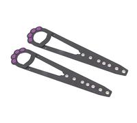 aqxreight 2pcs Porte de Porte de Chat Holder de de Chat de Stopper Garquer Les Chiens en Dehors de l'inquiétude Besoin de la de la de Rétractab (Black)