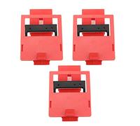 aqxreight 3 Pièces/ensemble Grande Pince sur le Dispositif de Verrouillage, la Température pour l'industrie Doit s'estomper et Doit être VerrouilléeGrand Verrouillage du Disjoncteur, Pince de sur