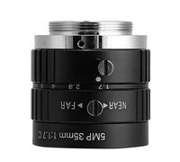 aqxreight 35 Mm 5MP 2/3 Manuel Aperture C Mount Sécurité Camera Lens pour CCTV