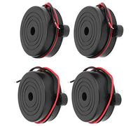 aqxreight 4 Pièces Avertisseur Sonore d'alarme Son Continu à Décibels élevés pour Les Projets de Bricolage Contrôle Industriel 95dB DC3-24V Matériau ABS à Large Tension pour des Alertes d'urgence