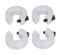 aqxreight 4 Pièces Colliers d'arrêt de Rail Linéaire Pince sur les Anneaux de Fixation de Limite d'arbre ID 16MM OD 35MM épaisseur 10MM Positionnement et les Colliers 'arrêt de Rail