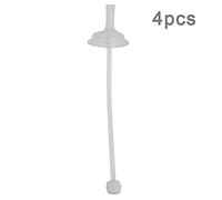 aqxreight 4 Pièces Pailles Professionnel de qualité Alimentaire Silicone Paille Large Bouche bébé Sippy bébé Outils à Boire Corps Universel Large Les Conceptions être en Toute sécurité la qualité