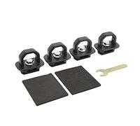 aqxreight 4pcs Attachez Le Lit de Camion côté w Remplacement Rétractable Amovible pour Le Silve 2007? 2021 côté w Anchortie Down Liset Anorm