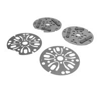 aqxreight 4pcs PLAQUE DE Soupape CA THALVE SCELT PLAQUE JOINT DE Valve CA Est le avec l'achat Avant Vous Si le Haut a une Tolérance AC Valve Plateac Val