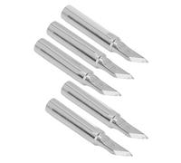 aqxreight 5 Pièces Pointes de Fer à Souder Outil de Station BGA Cuivre Chauffage Interne Embouts de Tête de Soudage électrique Galvanoplastie Dont Couche de Soudure à Haute conductivité (900M-T-K)