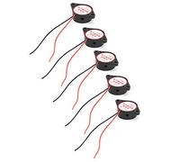 aqxreight 5 Pièces Sonnerie d'alarme Bip Continu Piézo Actif Sondeur à Décibels élevés 95 DB DC324 V Le Moteur sans Son d'alarme Sonore Sonnerie 'Alarme électronique 'Alarme élevée en Décibels