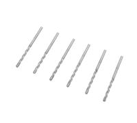 aqxreight 50 Pièces de Forets de 1/8 Pouces, Ensemble de Forets de Scie Hélicoïdale en Acier Rapide pour la du Bois et du Plastique, Argent Ont des Fournitures la et des de Kit, Ces Pièces en