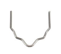 aqxreight 500 Pièces Pare-chocs de Voiture Machine à Souder en Plastique Fil de Soudage Soudeurs en Plastique Goujons Apparence Réparation Machine Réparation Standard (Forme en V de 0,8 mm)