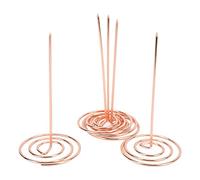 aqxreight 5PCS Porte-reçus Broche de Chèque Recyclable pour la Cuisine de BureauAiguille d'argent lorsqu'elle Est Utilisée pour Vérifier la BrochePorte-reçuPorte-ticketPorte-billet de (Or Rose)