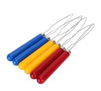 aqxreight 6 Pièces Boucle de Fil Bouton Crochet Fermeture éclair Outil d'aide à la Traction Accessoires de Bricolage Outils de Broderie de Couture Rapide Durable une Lame Utile + Acier Inoxydable