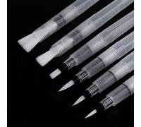 aqxreight 6 Pièces Couleur Grande capacité Marqueur de Pinceau de Peinture Souple Stylos de Dessin Aquarelle 6 Types de Conseils Nécessitent Un Pinceau de Peinture, des Stylos à Dessin, Un Stylo,
