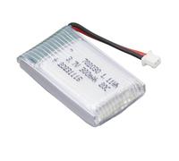 aqxreight 702030 Batterie au Lithium pour Drone 3,7 V 300 MAh 20C PH1.25 Batterie Li Polymère pour Avion à Prise Inversée pour Le Poids de Remplacement et Le Vol pour Concevoir Le Poids Léger Cette
