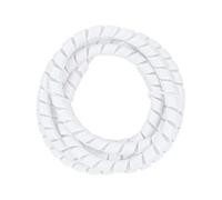 aqxreight 8 Mm X 2 M en Spirale Câble d'enroulement Gestionnaire de Fil Scooter électrique Câble de Frein Organisateur PP Fil Manchon de Protection Tube de Couverture Une Durée de Vie (White)