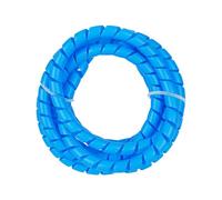 aqxreight 8 Mm X 2 M en Spirale Câble d'enroulement Gestionnaire de Fil Scooter électrique Câble de Frein Organisateur PP Fil Manchon de Protection Tube de Couverture Une Durée de Vie (Blue)