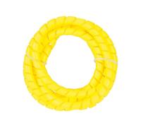 aqxreight 8 Mm X 2 M en Spirale Câble d'enroulement Gestionnaire de Fil Scooter électrique Câble de Frein Organisateur PP Fil Manchon de Protection Tube de Couverture Une Durée de Vie (Yellow)