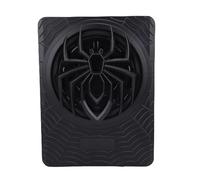 aqxreight 800W 10in Slim Under Soutr Subwoofer Build in Amplificateur avec App Control 7 Couleurs LED pour Le Système de Câblage du Système Audio Automobile Inclus (Application Arc-en-Ciel)