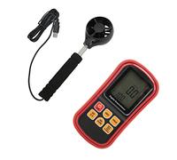 aqxreight 8909 Testeur de Vitesse du Vent de Haute Précision Anémomètre Numérique Portable pour la Voile, la Pêche, la Randonnée Débit Précis Sensible à la Vitesse, la Boîte d'affichage et la du