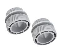 aqxreight Adaptateur de Conversion de Tuyau de Piscine 2 Pièces, Pompe de Piscine en Plastique, Adaptateur de Conversion de Tuyau de 2 Pièces pour 4560 et 58254, Adaptateurs de de Pompe avec Joints