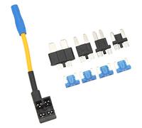 aqxreight Adaptateur de Fusible de Circuit d'ajout de Voiture Forte conductivité Modification Non Destructive Kit de Porte-Fusible à Lame 14AWG 32V d'origine les Circuits Alimentent Le Support de