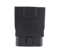 aqxreight Adaptateur de Prise OBD2 16 Broches, Connecteur OBD de Contrôle de Défaut de Lecteur de Code en Plastique ABS Mâle à Femelle