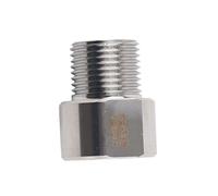 aqxreight Adaptateur de Régulateur de CO2, Connecteur W21.8 à G5/8 pour Poissons d'aquarium, Construction Métallique avec Joint d'étanchéité, Installation Facile (G5/ à W21.)