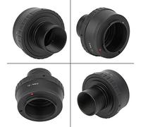 aqxreight Adaptateur de Télescope - Support Métallique pour Oculaire de 1,25" et Appareils Photo M4/3, Angle, Compatible avec Microscope, Accessoire de Photographie pour Télescope Portable