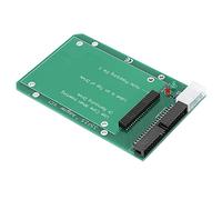 aqxreight Adaptateur IDE vers PATA 44 Broches vers 40 Broches avec | convertit le disque dur d\'un ordinateur portable de 2,5 pouces en ordinateur de bureau de 3,5 pouces, indicateurs LED,