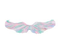 aqxreight Ailes de Fée Costume Plume Ailes d'ange Colorées de Princesse pour Halloween Cosplay Party Favors Stage M Durable Peut être porté sur la Peau et Qui sont des de Fée Plumes Dodues Le