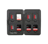 aqxreight Aluminum Memory Card Storage Case for Cartes SD | Scratch- aluminum alloy, compact travel design, secure card holder, portable organization solution