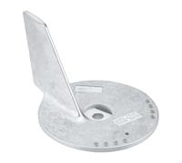 aqxreight Anode de Garniture en Zinc pour Hors-Bord 60-140HP, | Construction en Alliage de Zinc, Remplace OEM 55125-90J00/90J01, Convient au Carter D'engrenage, Conception de Languette de
