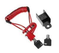 aqxreight Antivol en Fil d'acier, Freins à Disque, Casier de Roue de Remplacement pour Scooter électrique Mijia M365, pour Ne Pas Mini-pouvoir le Verrouiller sur Lui, Force Antivol LockWheel (rouge)