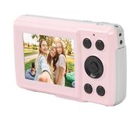 aqxreight Appareil Photo Numérique 2,4 Pouces avec Caméra Compacte Portable Vidéo 16MP et 1080P pour Les Voyages, Le et la Photographie Zoom 16X, Mise au Point Automatique, Conception Légère (Rose)