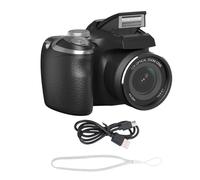 aqxreight Appareil Photo Numérique 60MP, Zoom Optique 12X, Enregistrement Vidéo 4K avec Capteur CMOS et Flash intégré, pour la Photographie de Voyage, Vlogging, Débutants et Professionnels (Black)