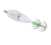 aqxreight Appât Lumineux LED pour Calmar avec Hameçon Double Couche