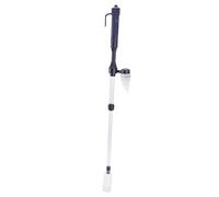 aqxreight Aspirateur électrique d'aquarium avec en Spirale, Nettoyeur et Changeur de Gravier alimenté par Batterie pour Aquariums de 5 à 50 Gallons, Siphon ABS pour Sable et Débris