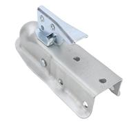 aqxreight Attelage de Remorque Droit de 2 000 LB avec Chaîne de sécurité pour Attelage de 1-7/8 Pouces et Canal de 2 Pouces, de Remorque Soudable pour Voitures, SUV, Camping-Cars et Camions