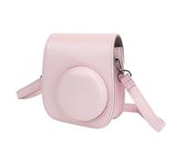 aqxreight Bag de Caméra de Protection PU Case pour 12 avec des Cadres et Autocollants Colorés de l'album (Rose Clair)