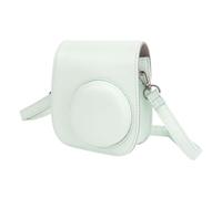 aqxreight Bag de Caméra de Protection PU Case pour 12 avec des Cadres et Autocollants Colorés de l'album (Green)