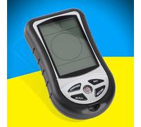 aqxreight Baromètre Altimètre Numérique, Outil de Navigation Extérieur Multifonction avec Capteur de Relèvement électronique, pour la Randonnée, l'escalade et Le Suivi Météorologique, Conception