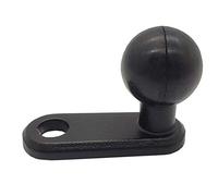 aqxreight Base de Rétroviseur à Moto Polyvalent avec un Joint à 90 Degrés pour les Pièces Jointes Téléphoniques et de Caméra