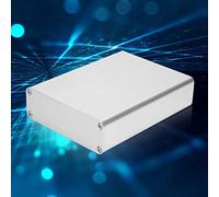 aqxreight Boîte de Projet en Aluminium moulé Sous Pression, Boîtier argenté Mat pour l'électronique, Boîtier électrique de Bricolage, Dissipation Thermique et Blindage, 28x84x110mm pour PCB, Thunder