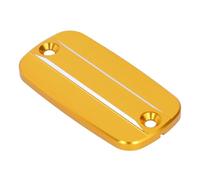 aqxreight Bouchon de Réservoir de Liquide de Frein Avant en Alliage d'aluminium pour CRF1000L Rebel CMX 300/500Noir 1 7 Pouces Design 3 3 le Look 03-14 1988-2002/pour GL 1500 la 1800 de (GOLD)