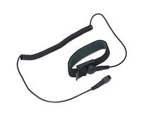 aqxreight Bracelet de Bracelet à l'épreuve Statique Réutilisable ESD avec Fil de Mise à la Terre Cordon Extensible pour un Travail électronique Sûr (BLACK)